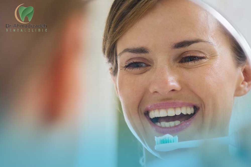 نحوه صحیح مسواک زدن